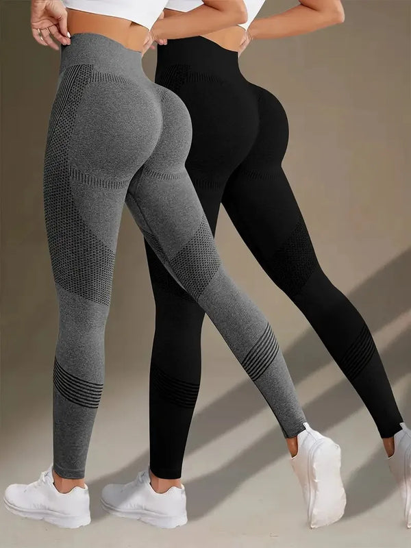 High Stretch Quick Drying High Waist Seamless Sports Leggings Comfortable Women's Activewear Yoga Pants